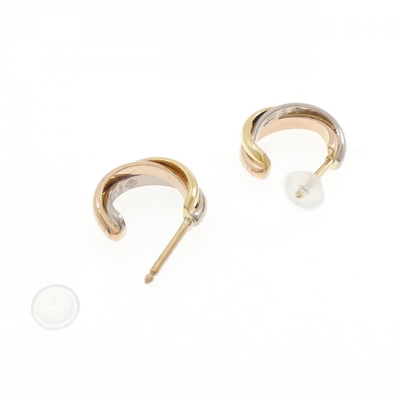 カルティエ トリニティ スモール ピアス