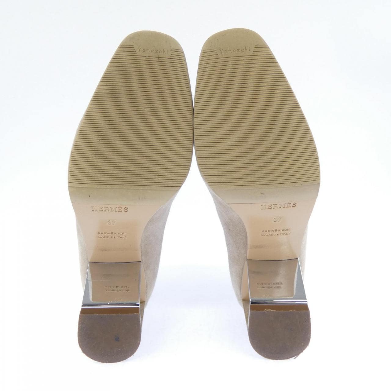 エルメス HERMES パラジウムコーティングヒール 202050Z ベッキー BECKY ブーツ