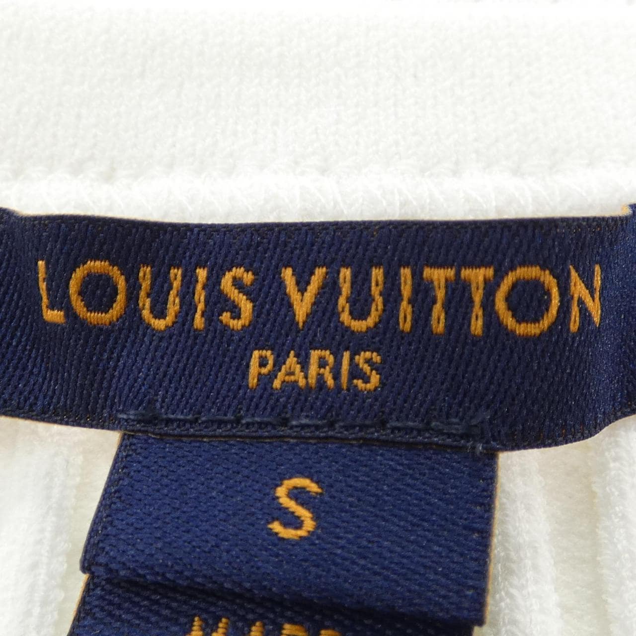 ルイヴィトン LOUIS VUITTON リブドクロップトップ FMKW77N93 タンクトップ