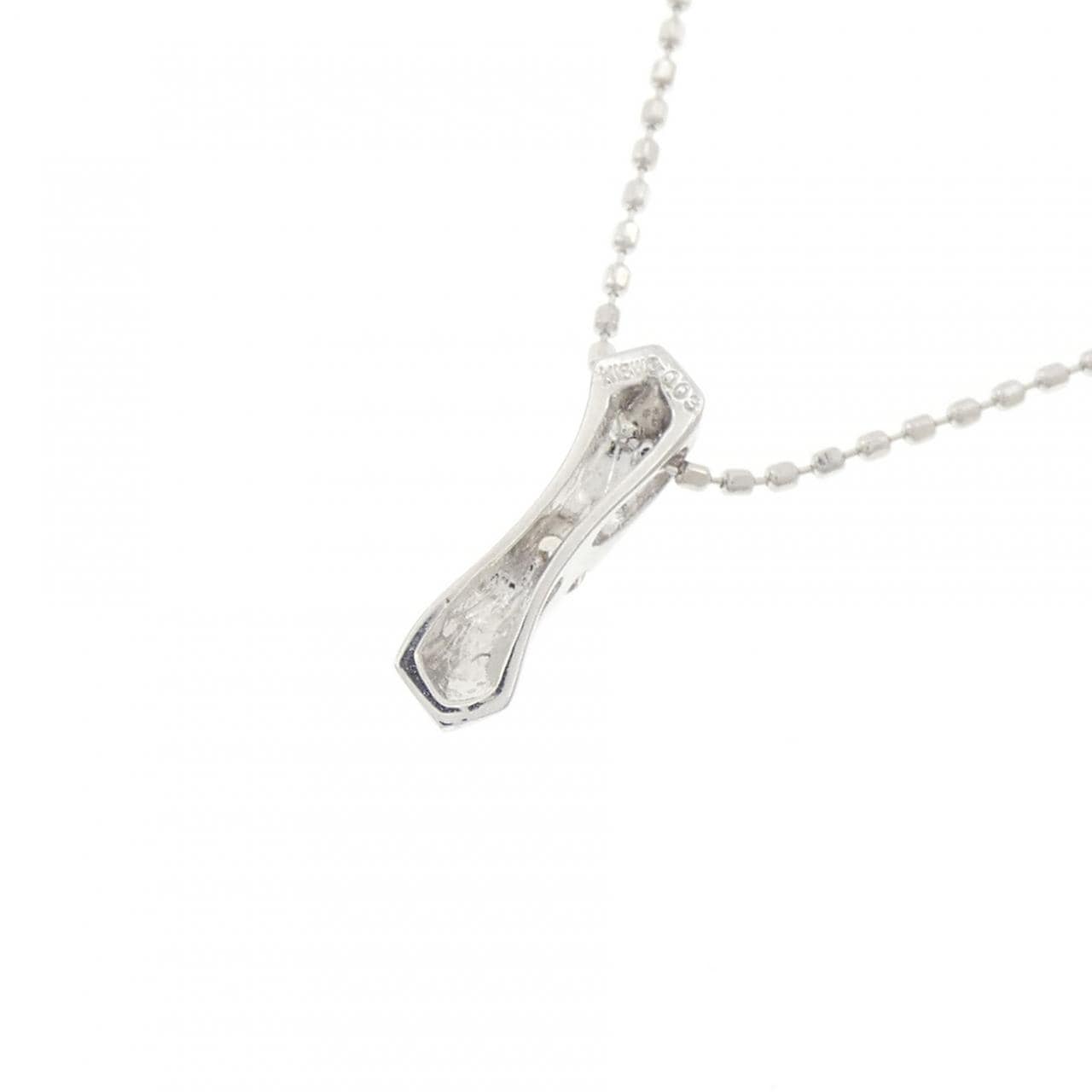K18WG ダイヤモンド ネックレス 0.03CT