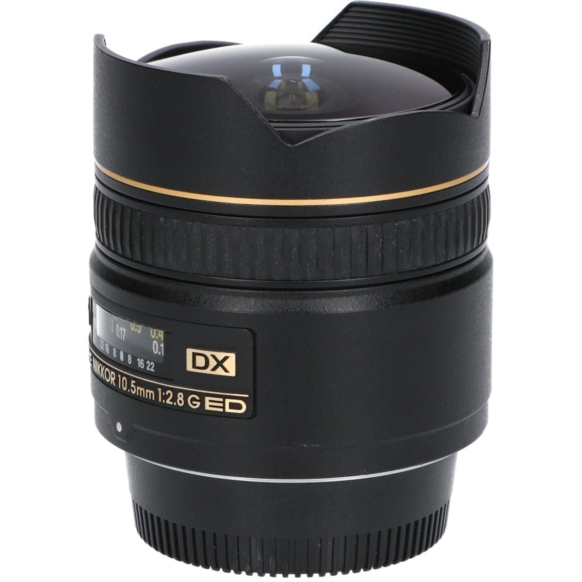 ＡＦ　ＤＸ１０．５ｍｍ　Ｆ２．８Ｇ　ＦＩＳＨＥＹＥ