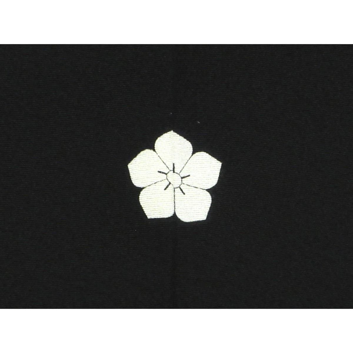 【未使用品】留袖　友禅金彩加工　刺繍入り　桔梗