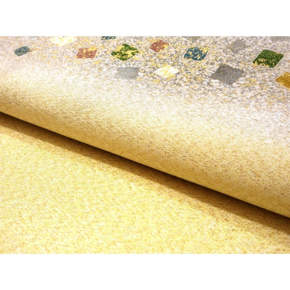 袋帯【羽田登喜男】綴織　染帯