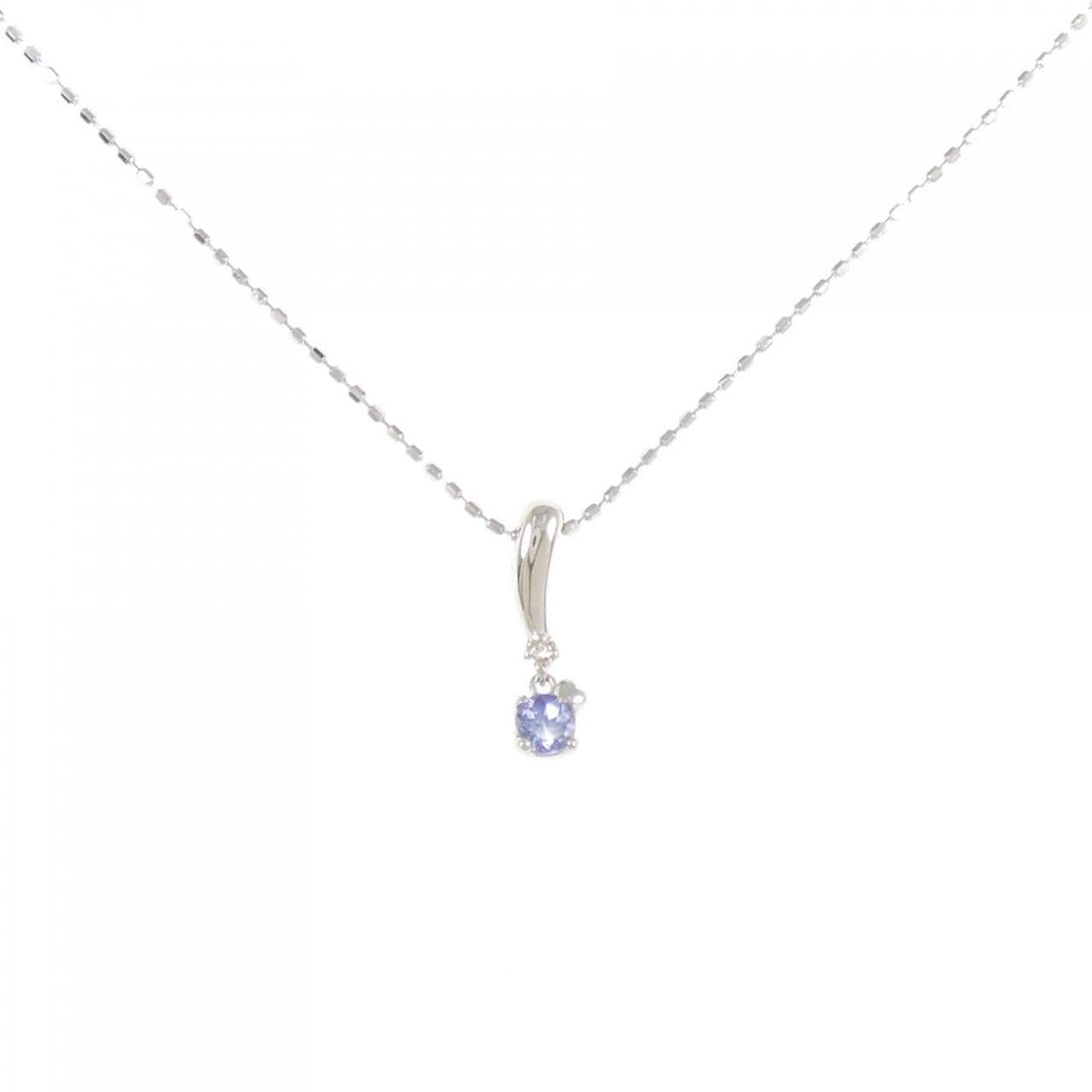 K10WG タンザナイト ネックレス