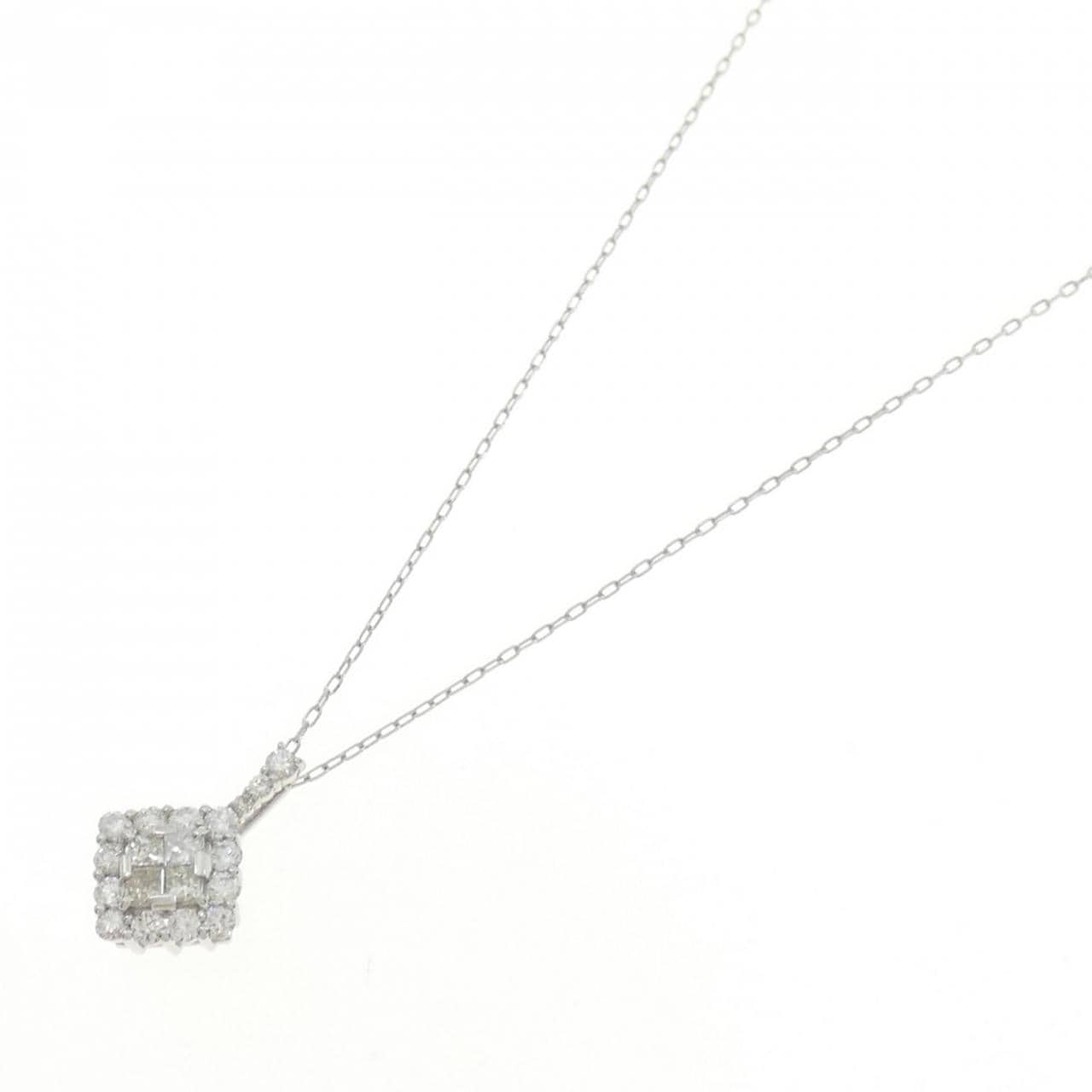 [BRAND NEW] PT Diamond Necklace 0.33CT