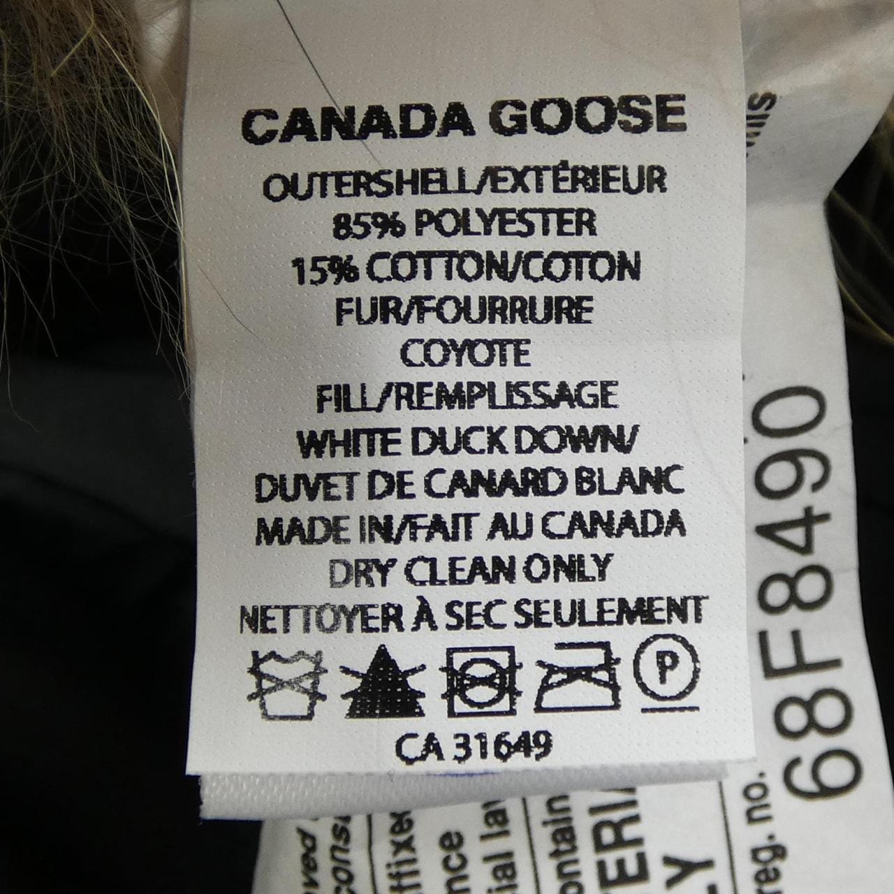 カナダグース CANADA GOOSE キャップ