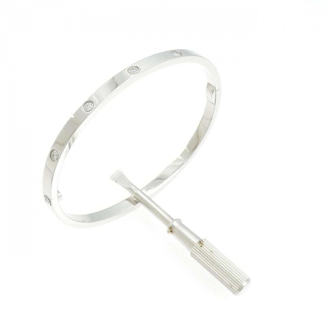 カルティエ ラブブレスレット スモール 10P