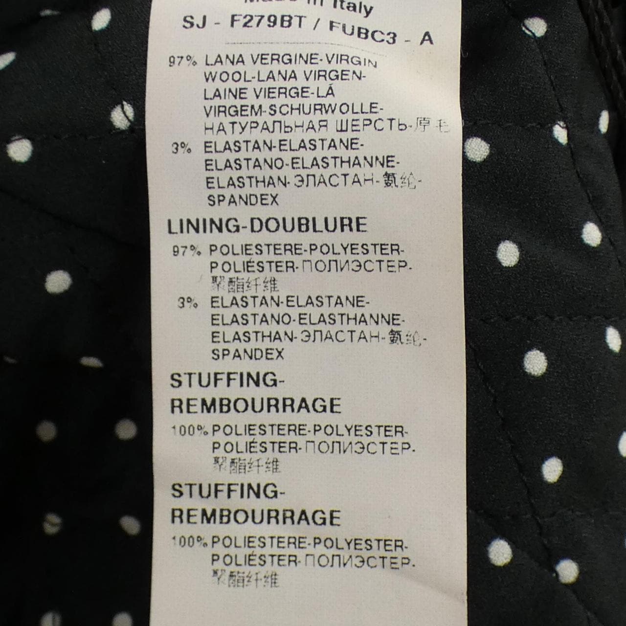 Dolce DOLCE&GABBANA F279BT/FUBC3 夾克