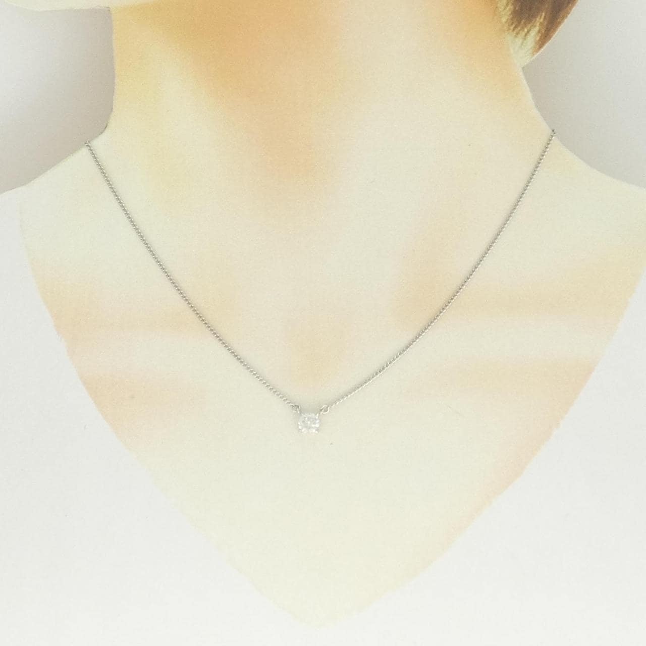 PT850 ダイヤモンド ネックレス 0.567CT