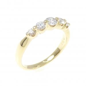 K18YG ダイヤモンド リング 0.30CT