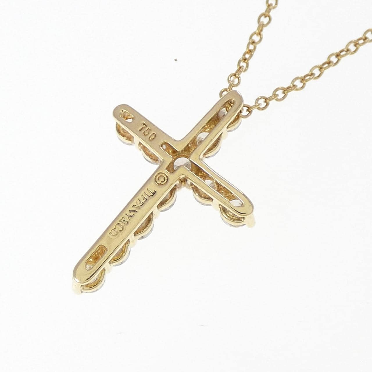 ティファニー スモールクロス ネックレス
