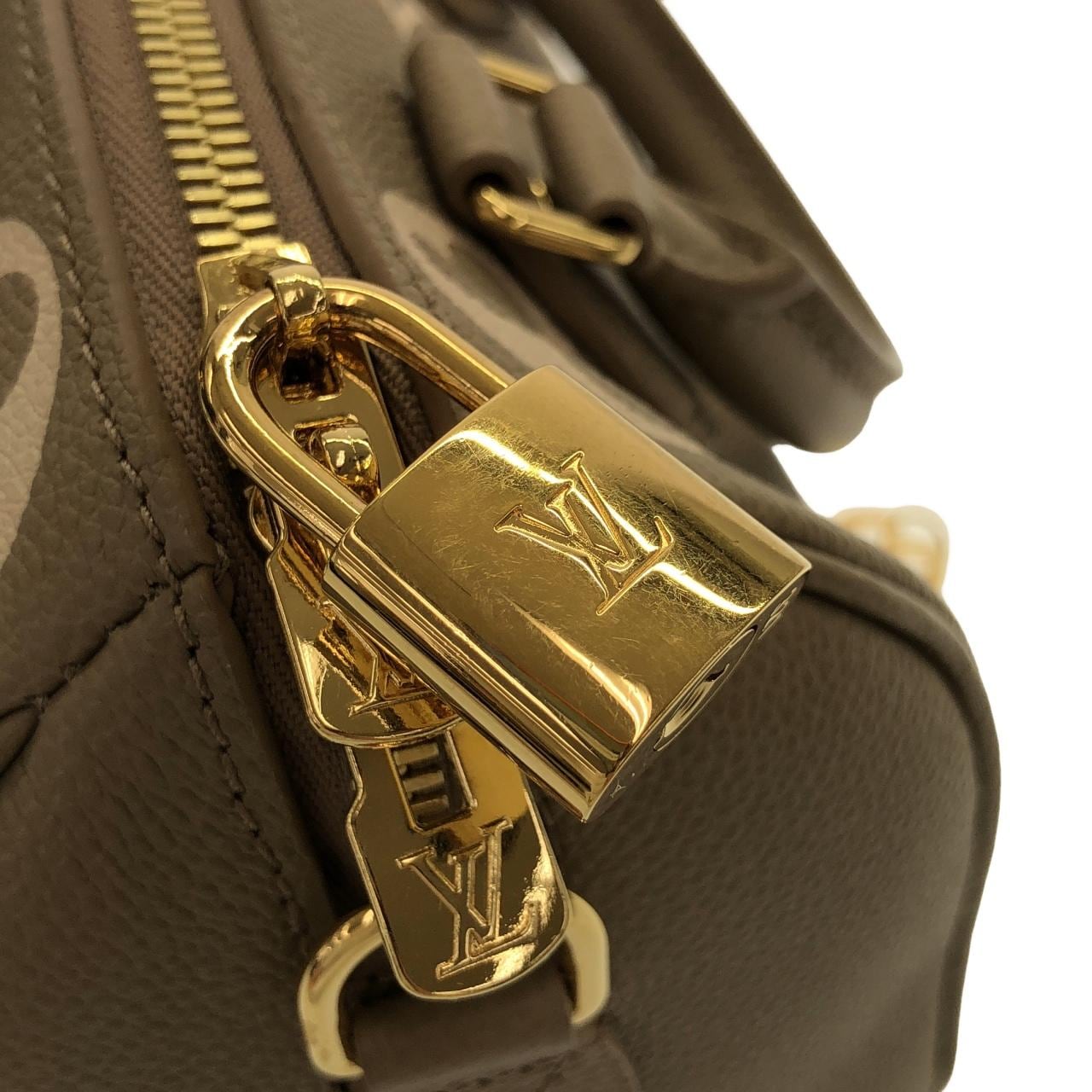 ルイヴィトン バイカラー モノグラム アンプラント スピーディ バンドリエール 20cm M46575 ボストンバッグ