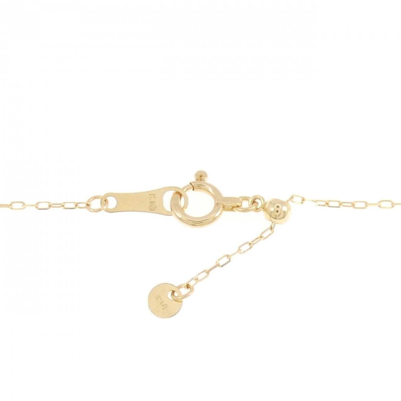 [BRAND NEW] K18YG Diamond Necklace 0.15CT