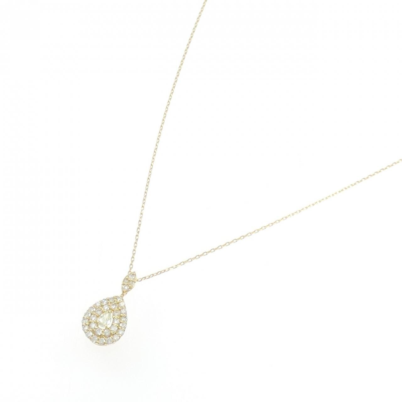【新品】K18YG ダイヤモンド ネックレス 0.25CT