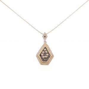 K18PG ダイヤモンド ネックレス 1.00CT