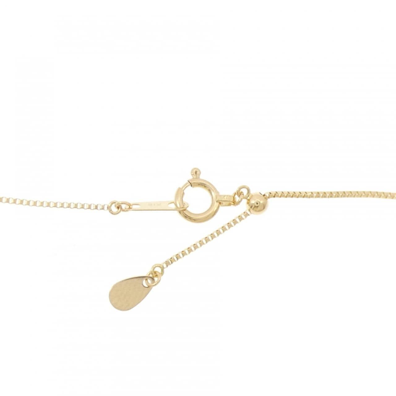 K18YG ダイヤモンド ネックレス 0.21CT
