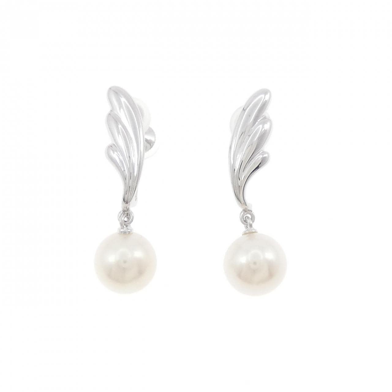 MIKIMOTO Akoya珍珠耳夹