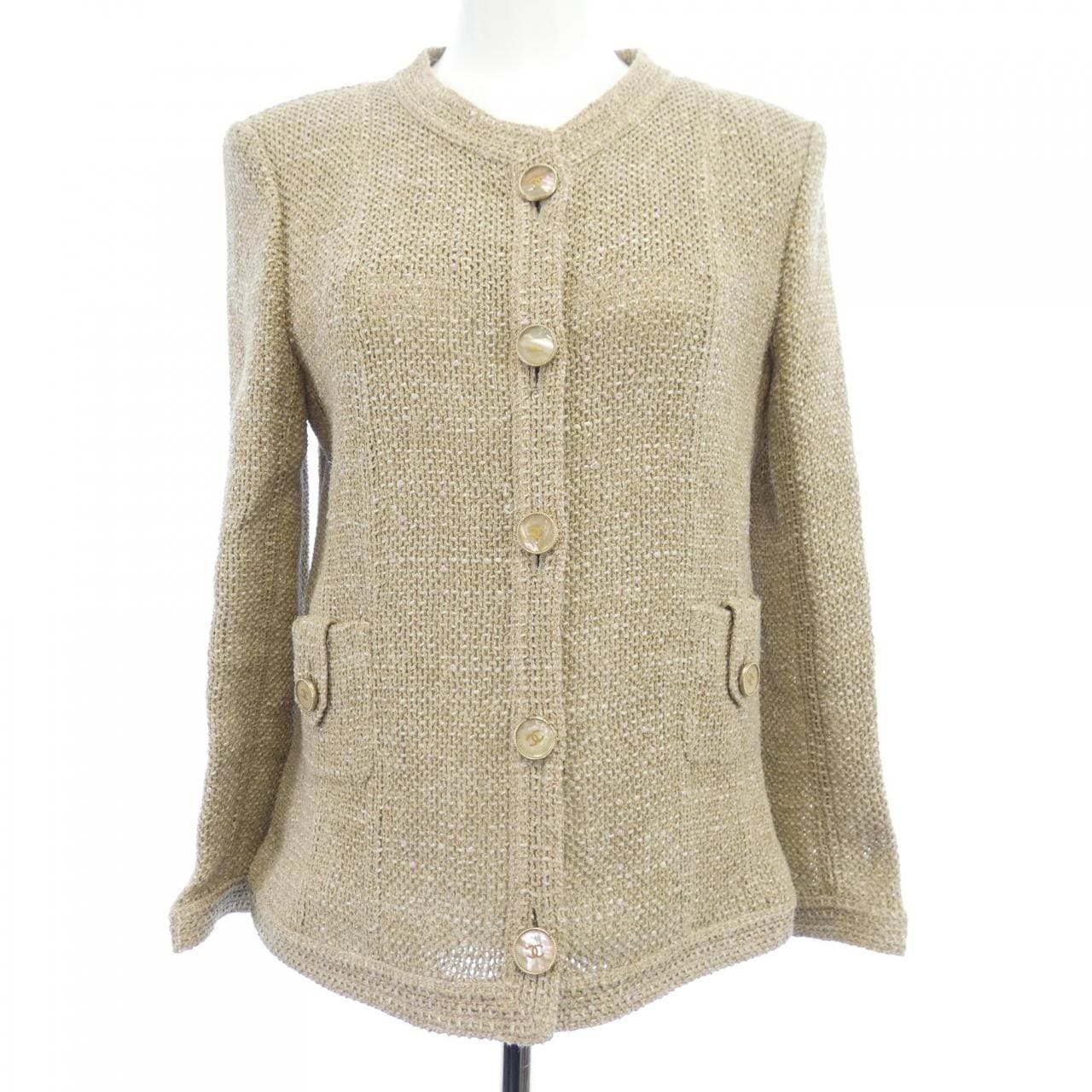 シャネル CHANEL P53061V39575 16C ノーカラージャケット