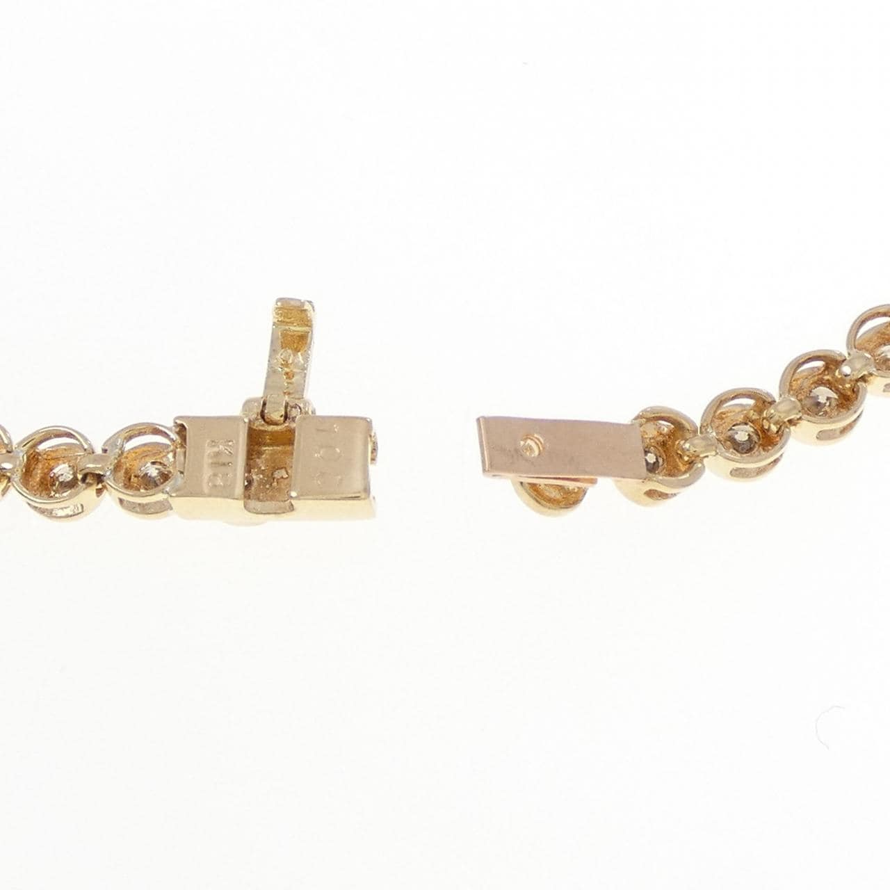 K18YG ダイヤモンド ブレスレット 1.00CT