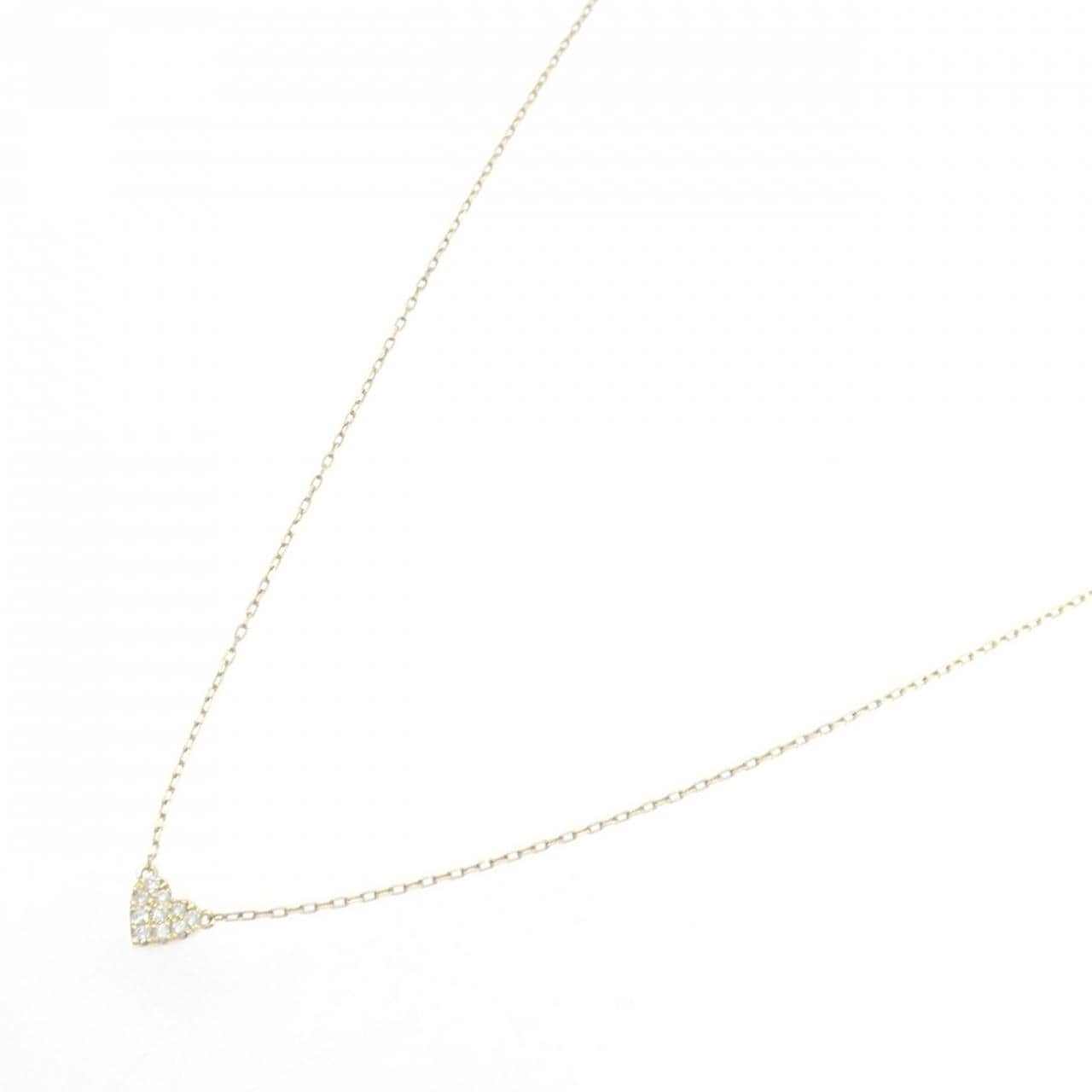 アーカー ハートパヴェ ネックレス 0.05CT