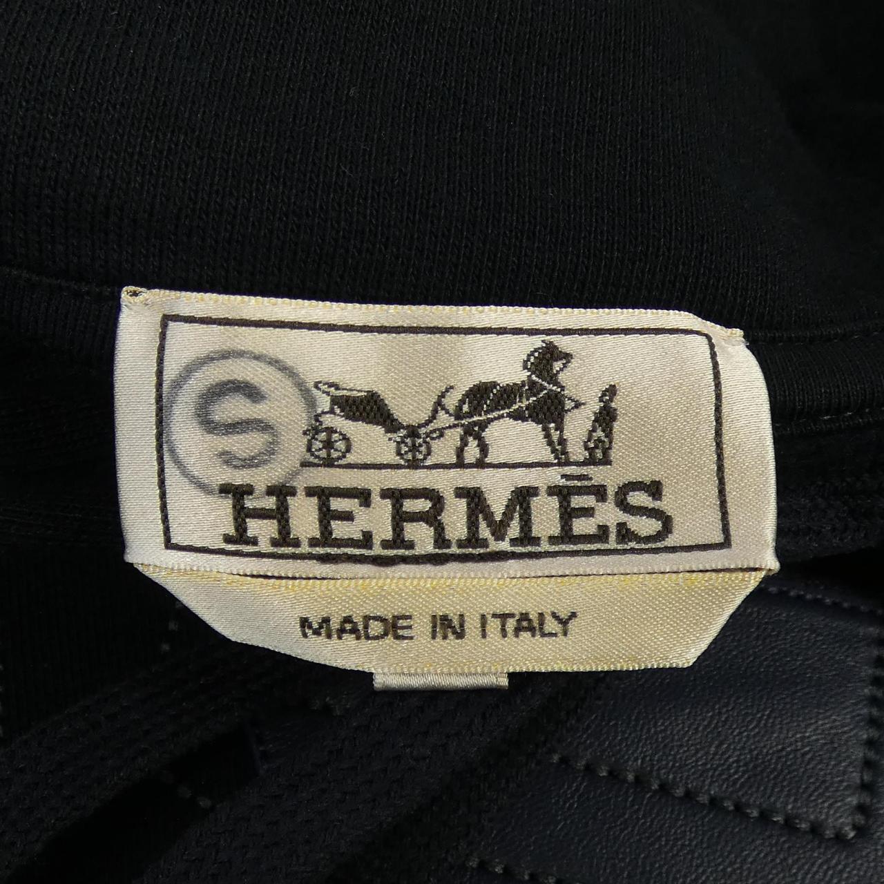 エルメス HERMES フーデッドパーカレザーパッチ　ETRIERS DECALES 367800HA パーカー