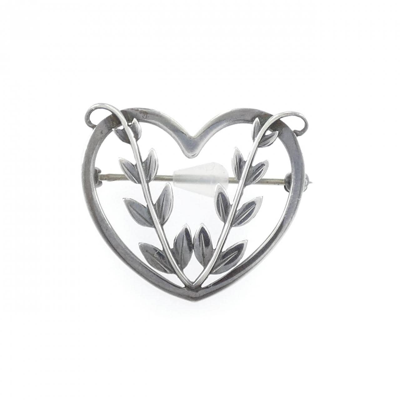 ジョージ ジェンセン 925 ハート ブローチ
