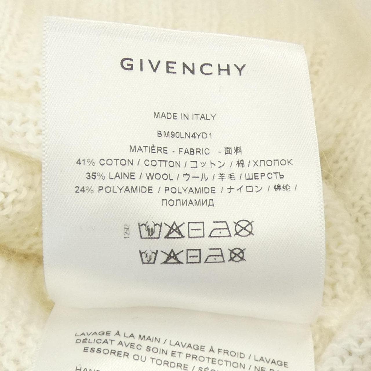 GIVENCHY BM90LN4YD1 Knit