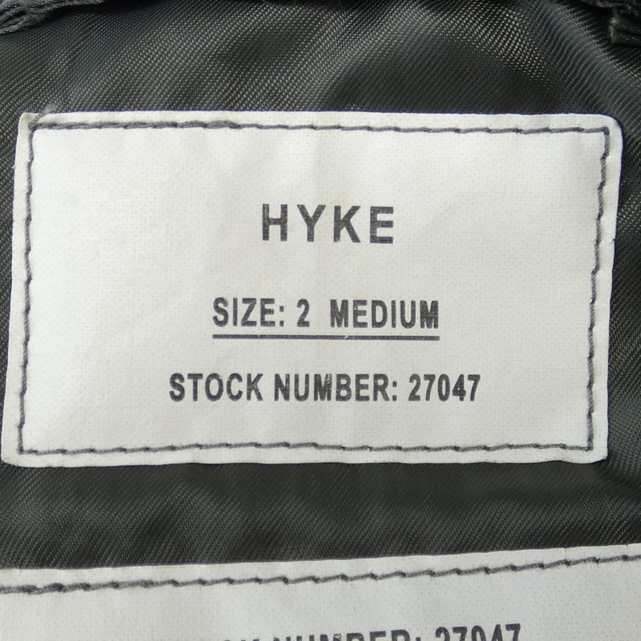 ハイク HYKE ジャケット