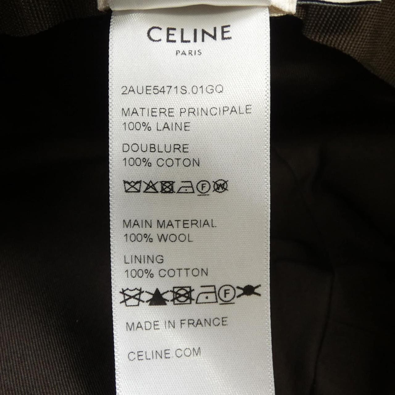セリーヌ CELINE 2AUE5471S ハット