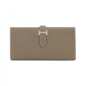 HERMES bifold long wallet