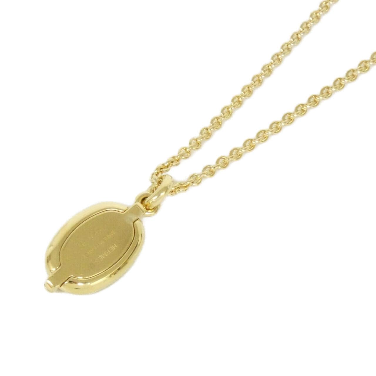 【未使用品】エルメス ミニ マイヨン 100053FE ネックレス
