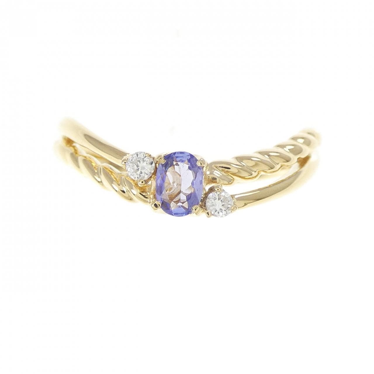 K18YG タンザナイト リング