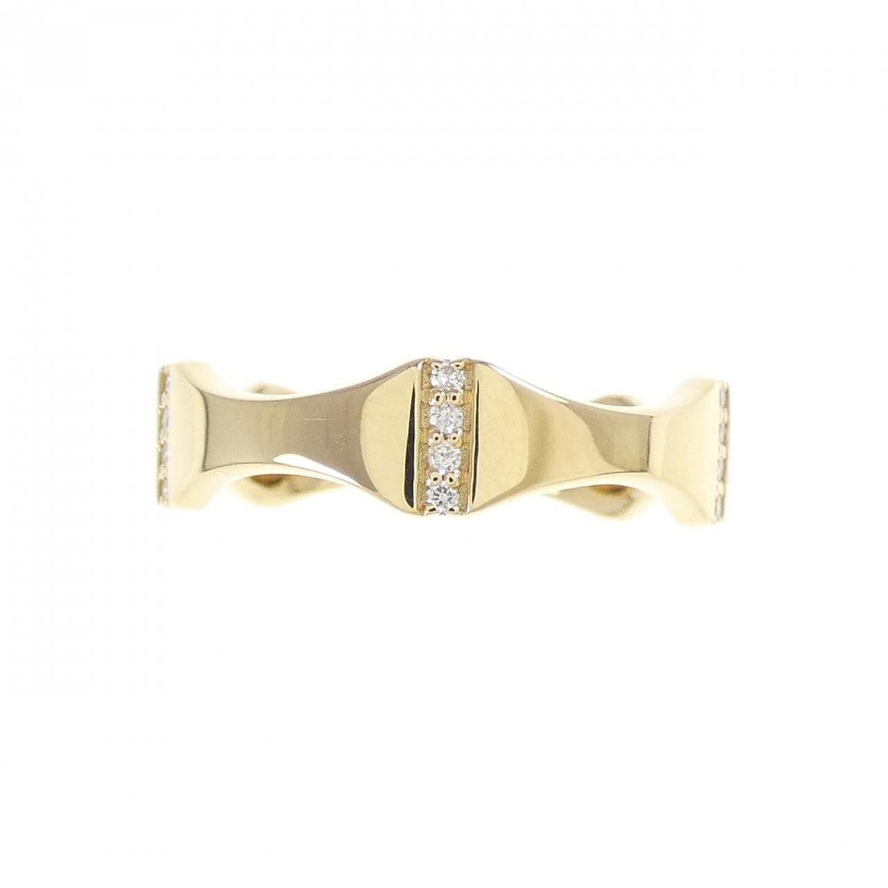 K18YG ダイヤモンド リング 0.05CT