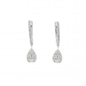 ポンテヴェキオ ダイヤモンド ピアス 0.46CT