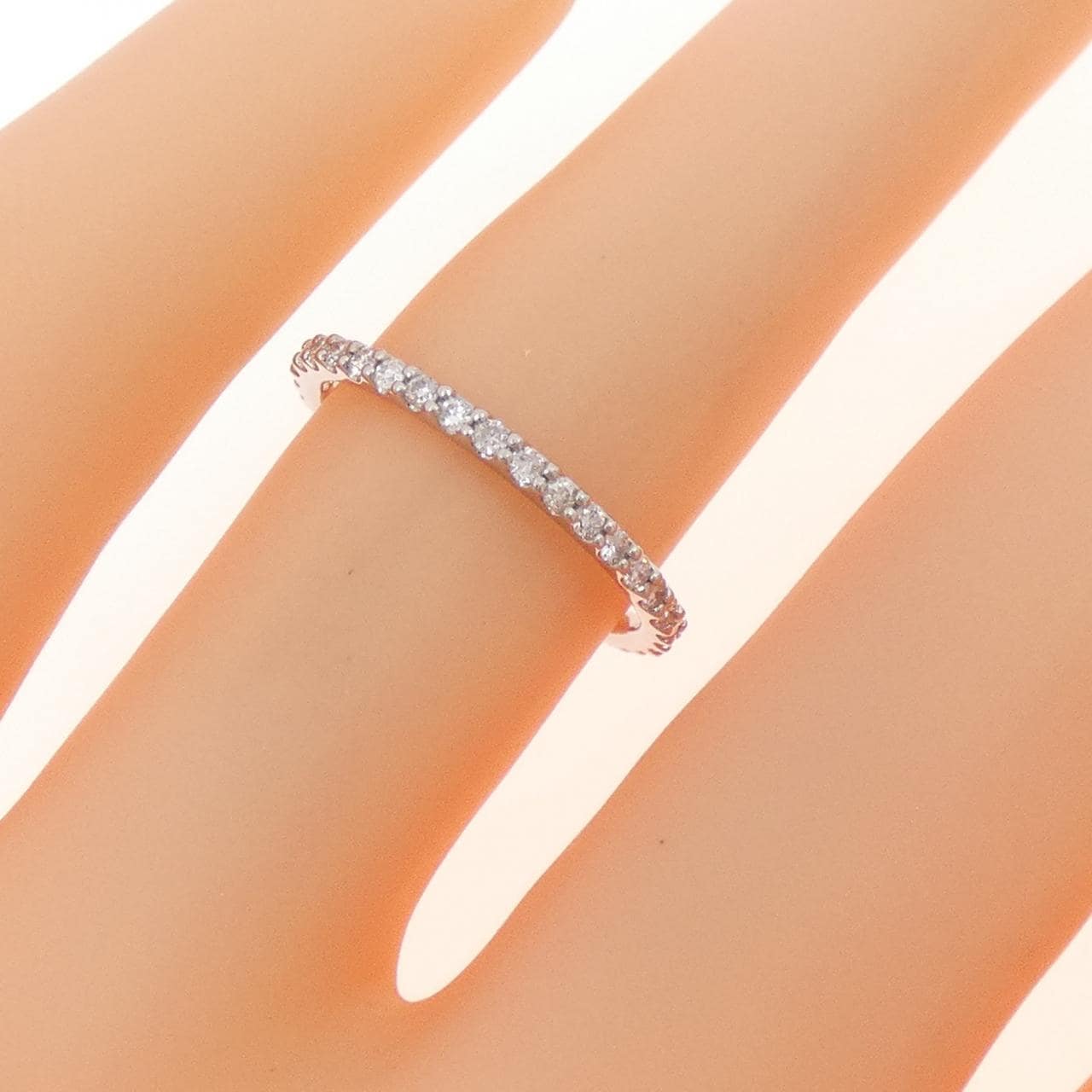 PT900 フルエタニティ ダイヤモンド リング 0.29CT