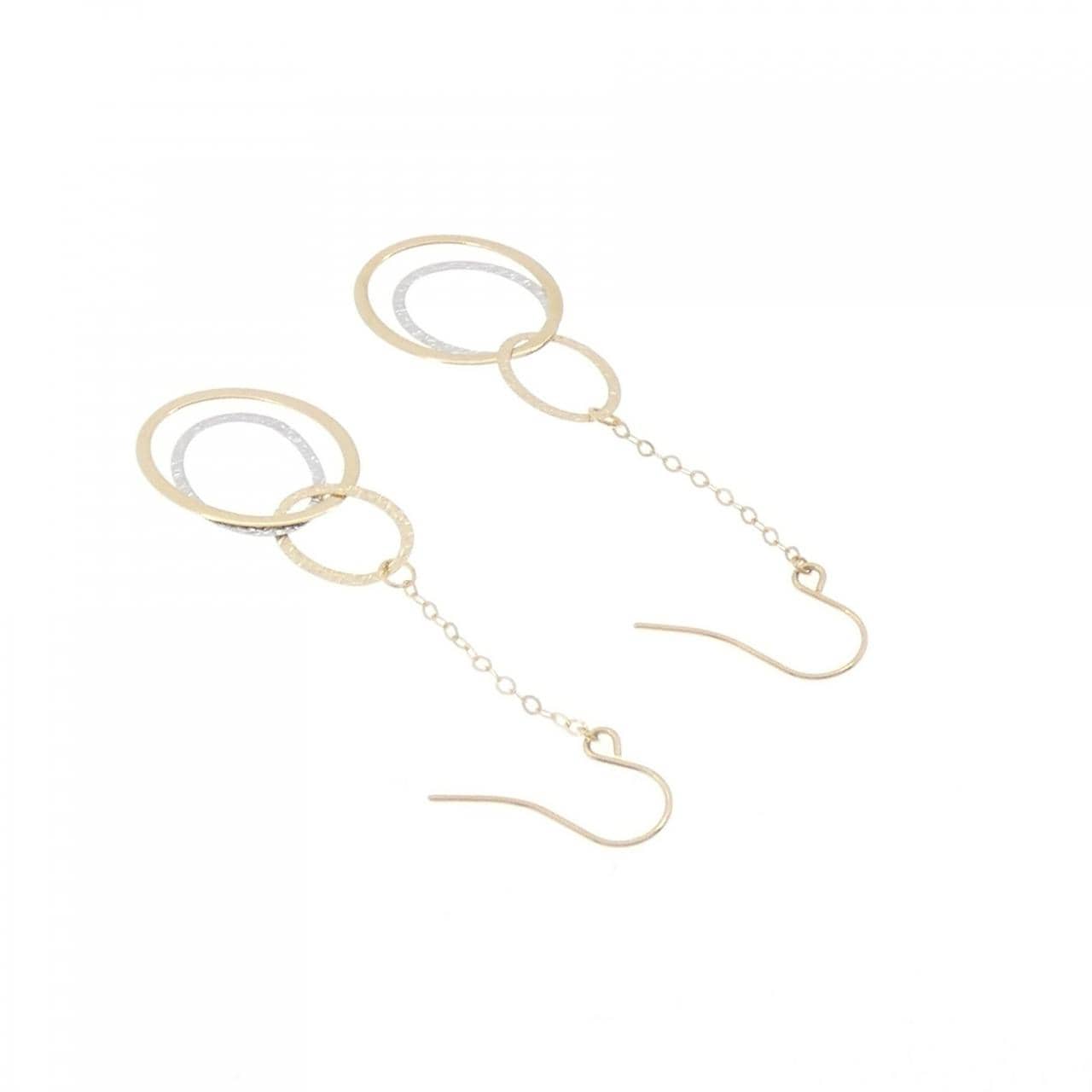 K18YG/K18WG ピアス