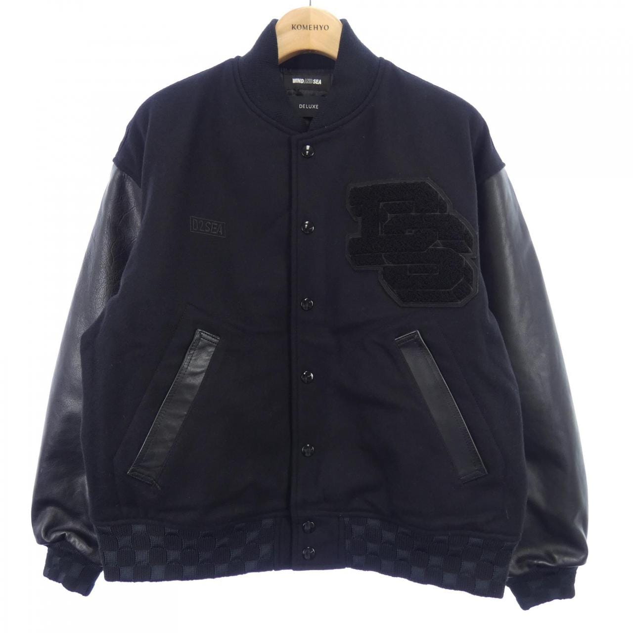 デラックス DELUXE WIND AND SEA スタジャン