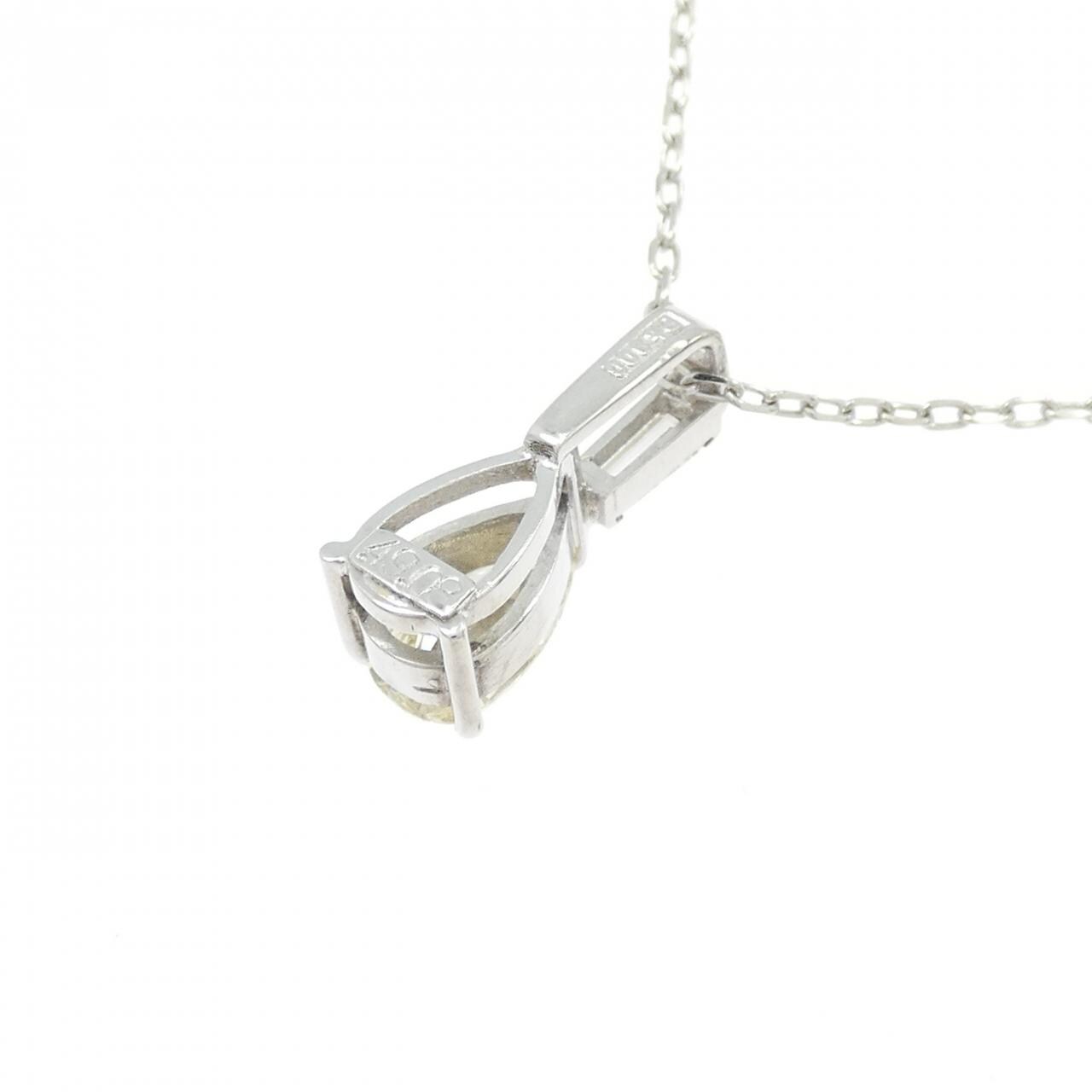 PT900/PT850 ダイヤモンド ネックレス 0.49CT