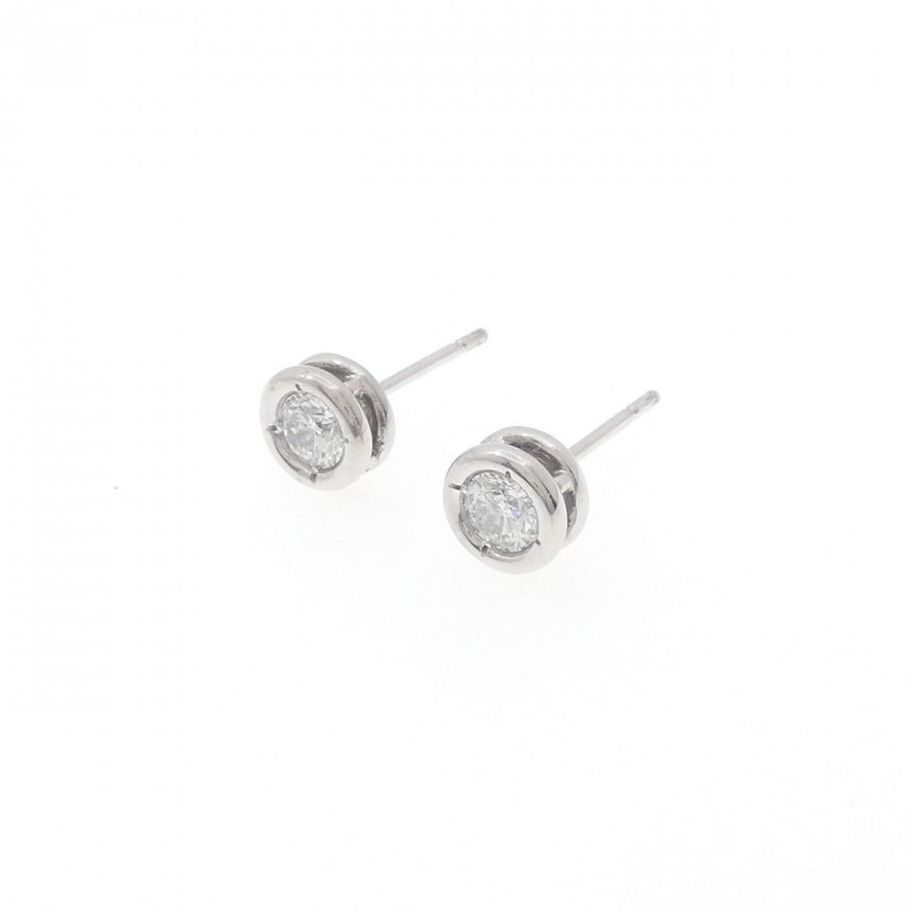 PT/PT900 Solitaire Diamond Earrings 0.423CT