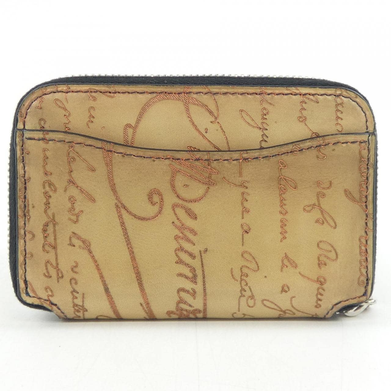 ベルルッティ Berluti コト スクリットレザー ジップキーホルダー KEY CASE