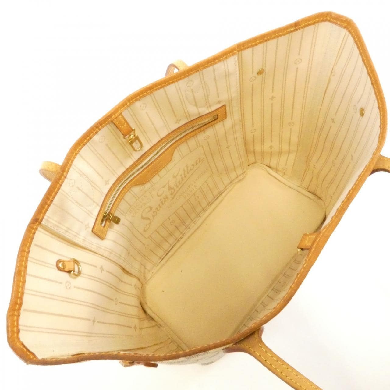 ルイヴィトン ダミエ アズール ネヴァーフル MM N51107 バッグ