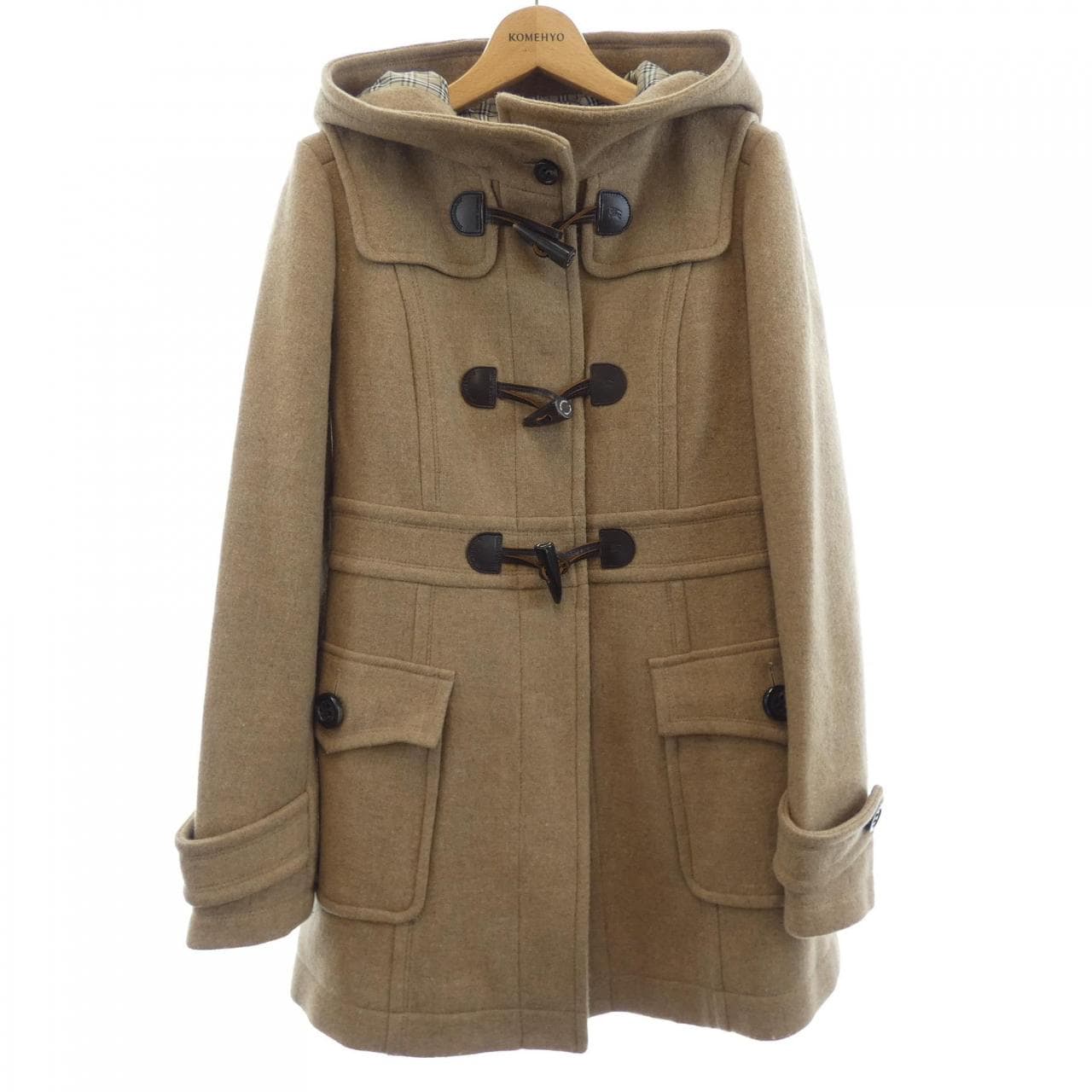 バーバリーブルーレーベル BURBERRY BLUE LABEL ダッフルコート