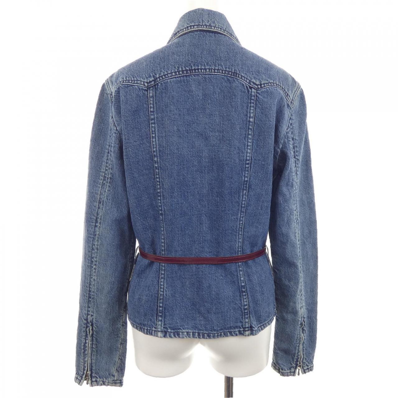 【ヴィンテージ】シャネル CHANEL IDENTFICATION P15973V08985 00A デニムジャケット