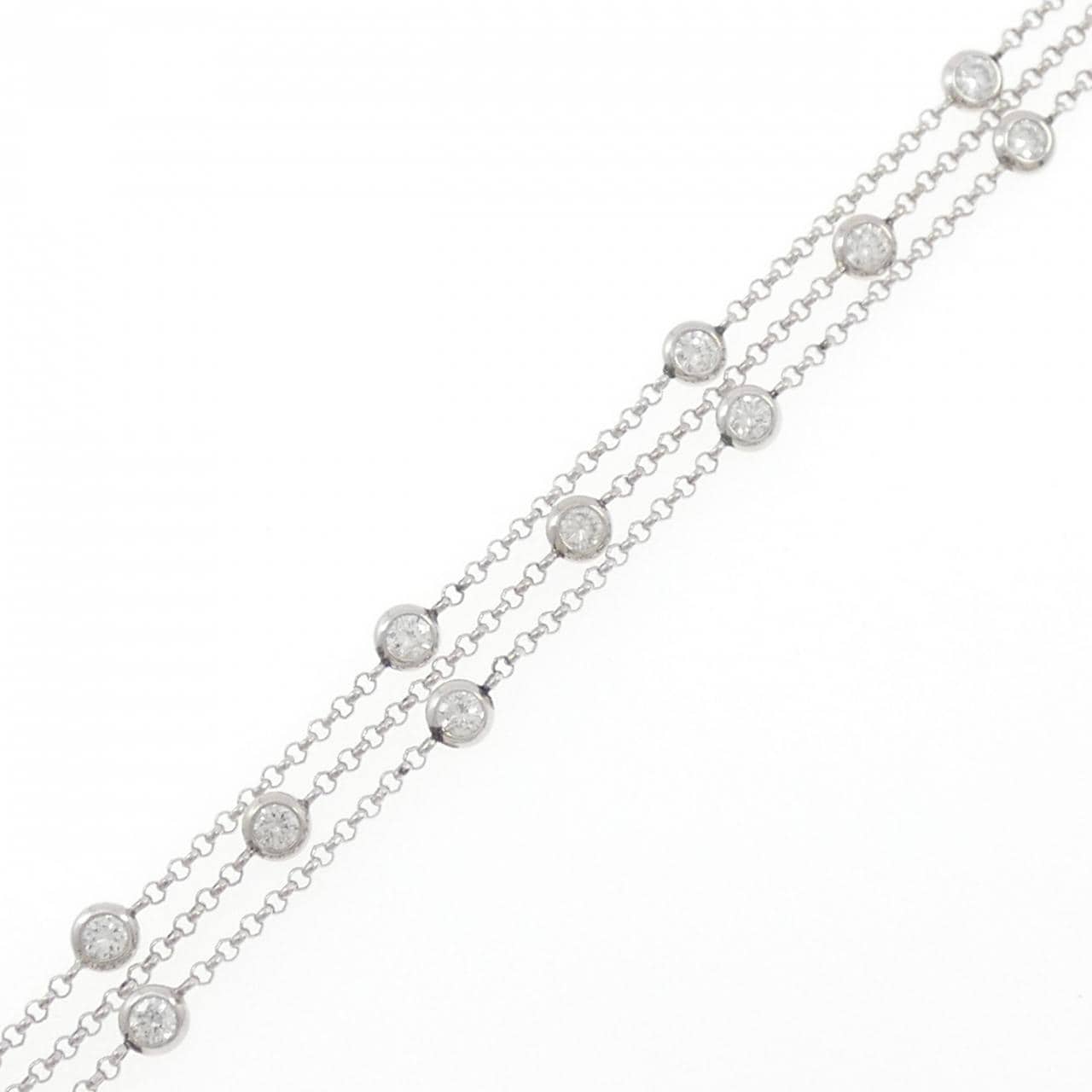 PT850 ダイヤモンド ブレスレット 1.53CT