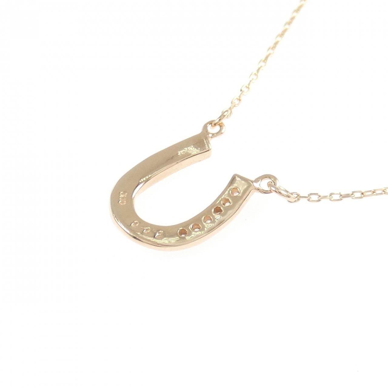 K10PG ダイヤモンド ネックレス 0.02CT