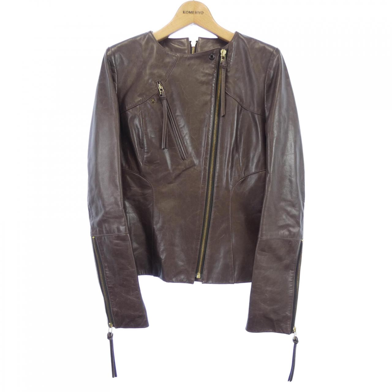 OBJET STANDARD leather jacket