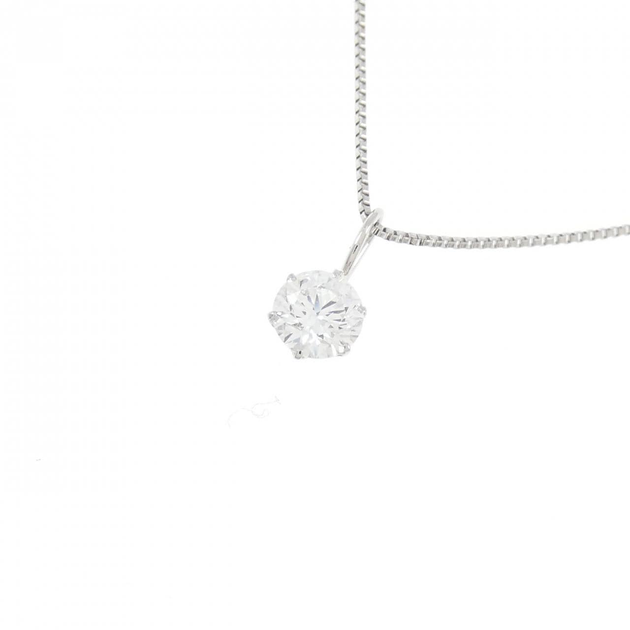 PT900/PT850 ダイヤモンド ネックレス 0.301CT D SI2 EXT H&C