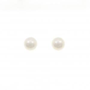 K14WG アコヤパール ピアス 7.5mm