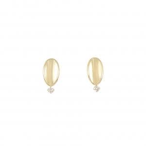 K18YG ダイヤモンド ピアス 0.06CT