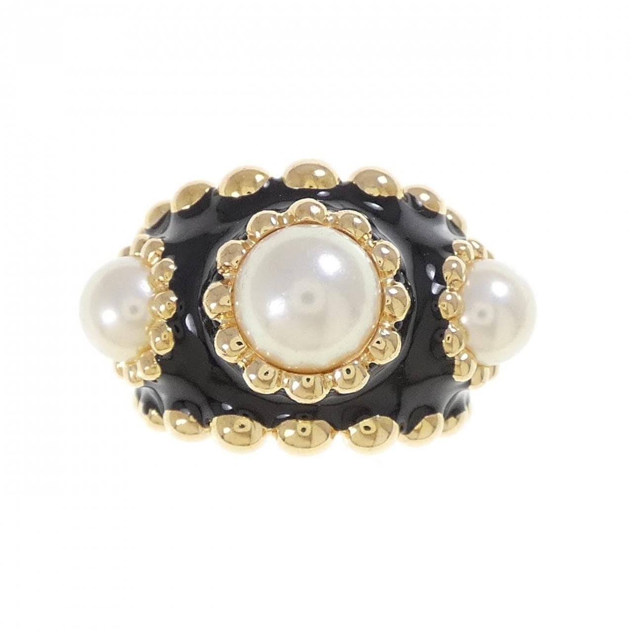 シャネル アコヤパール リング